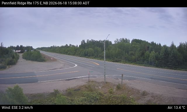 Web Cam image of Pennfield Ridge (NB Highway 175)