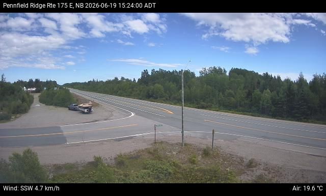 Web Cam image of Pennfield Ridge (NB Highway 175)