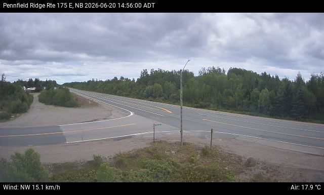 Web Cam image of Pennfield Ridge (NB Highway 175)