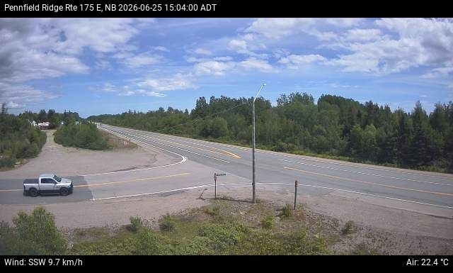 Web Cam image of Pennfield Ridge (NB Highway 175)