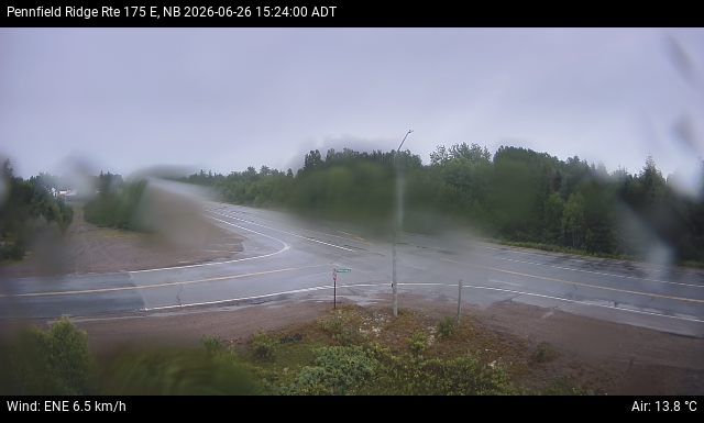 Web Cam image of Pennfield Ridge (NB Highway 175)