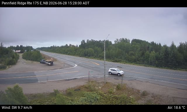 Web Cam image of Pennfield Ridge (NB Highway 175)