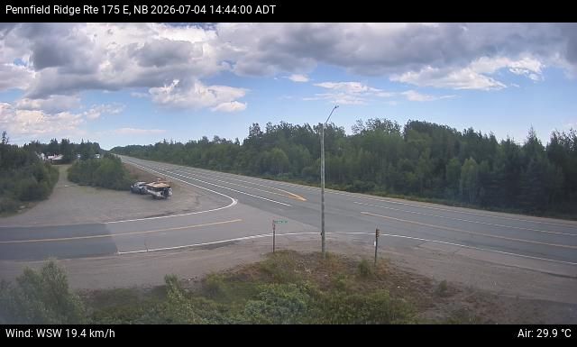 Web Cam image of Pennfield Ridge (NB Highway 175)