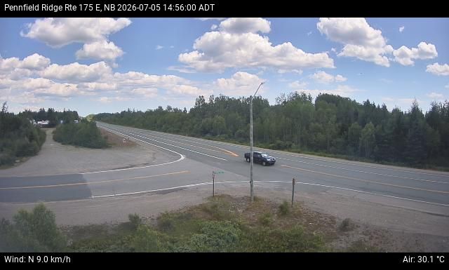 Web Cam image of Pennfield Ridge (NB Highway 175)