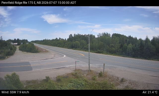 Web Cam image of Pennfield Ridge (NB Highway 175)