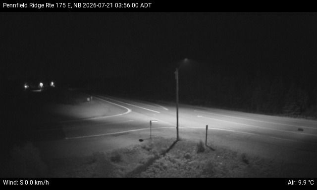 Web Cam image of Pennfield Ridge (NB Highway 175)