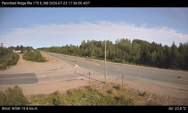 Web Cam image of Pennfield Ridge (NB Highway 175)
