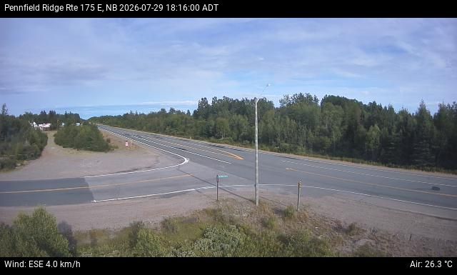 Web Cam image of Pennfield Ridge (NB Highway 175)