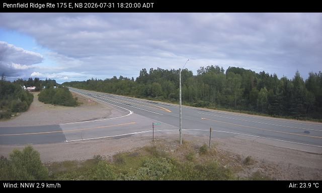 Web Cam image of Pennfield Ridge (NB Highway 175)