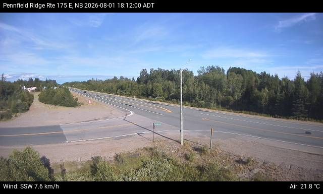 Web Cam image of Pennfield Ridge (NB Highway 175)