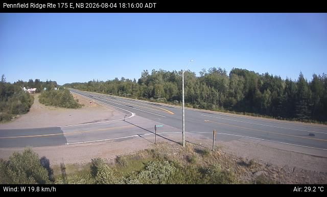 Web Cam image of Pennfield Ridge (NB Highway 175)