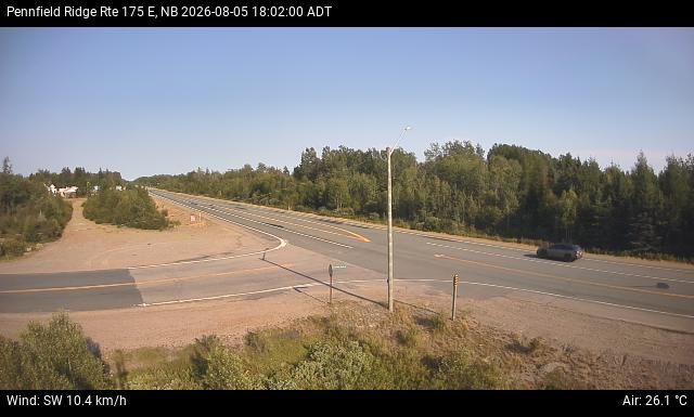 Web Cam image of Pennfield Ridge (NB Highway 175)
