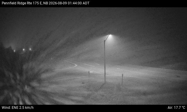 Web Cam image of Pennfield Ridge (NB Highway 175)