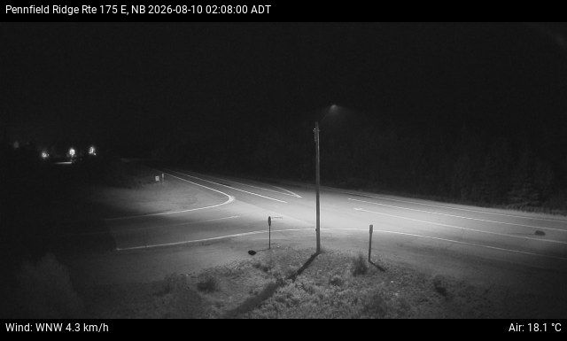 Web Cam image of Pennfield Ridge (NB Highway 175)