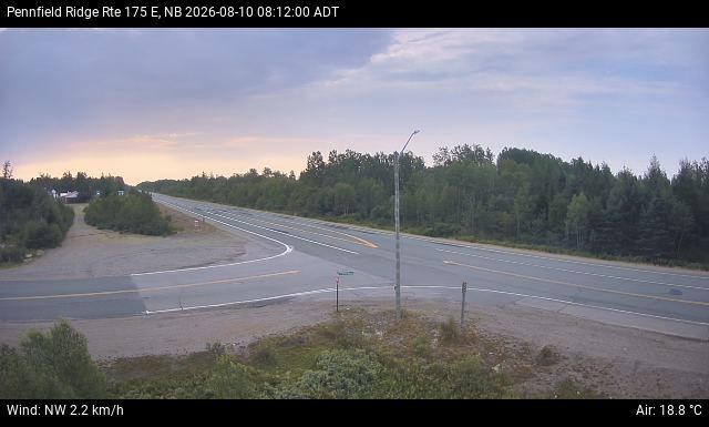 Web Cam image of Pennfield Ridge (NB Highway 175)