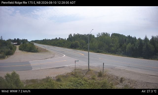 Web Cam image of Pennfield Ridge (NB Highway 175)