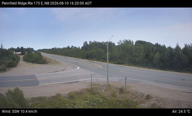 Web Cam image of Pennfield Ridge (NB Highway 175)
