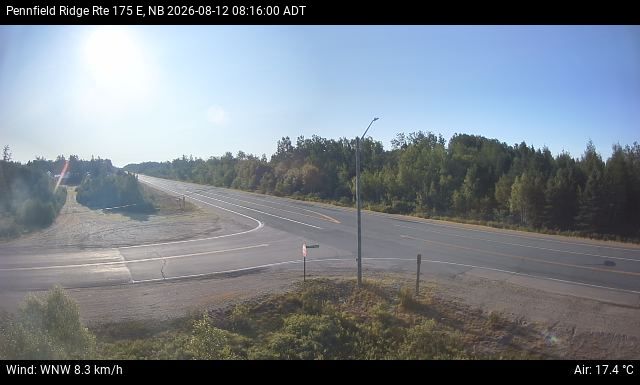 Web Cam image of Pennfield Ridge (NB Highway 175)