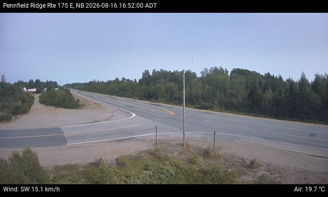 Web Cam image of Pennfield Ridge (NB Highway 175)