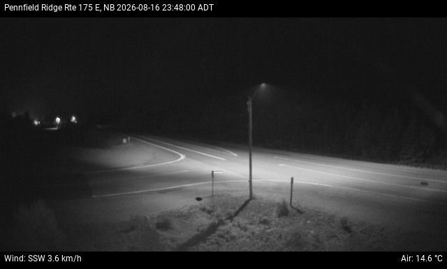 Web Cam image of Pennfield Ridge (NB Highway 175)