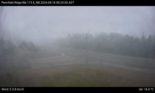 Web Cam image of Pennfield Ridge (NB Highway 175)