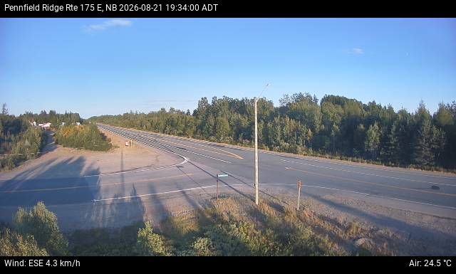Web Cam image of Pennfield Ridge (NB Highway 175)