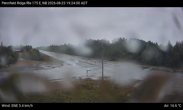Web Cam image of Pennfield Ridge (NB Highway 175)