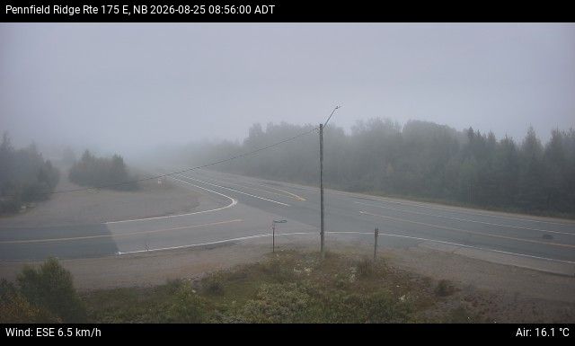 Web Cam image of Pennfield Ridge (NB Highway 175)