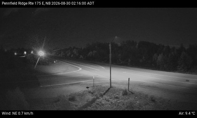 Web Cam image of Pennfield Ridge (NB Highway 175)