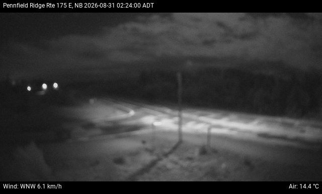 Web Cam image of Pennfield Ridge (NB Highway 175)