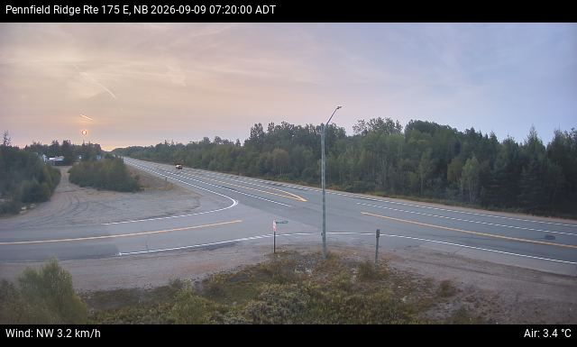 Web Cam image of Pennfield Ridge (NB Highway 175)