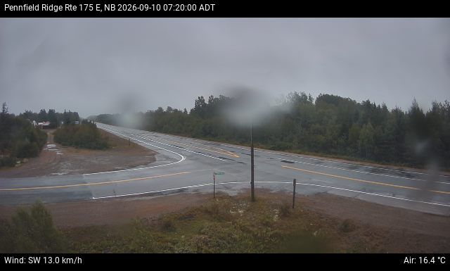 Web Cam image of Pennfield Ridge (NB Highway 175)