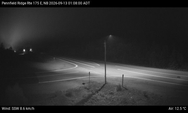 Web Cam image of Pennfield Ridge (NB Highway 175)