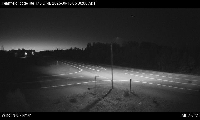 Web Cam image of Pennfield Ridge (NB Highway 175)