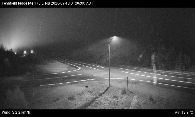 Web Cam image of Pennfield Ridge (NB Highway 175)