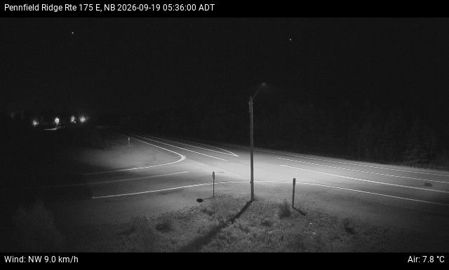 Web Cam image of Pennfield Ridge (NB Highway 175)