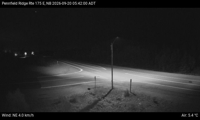 Web Cam image of Pennfield Ridge (NB Highway 175)