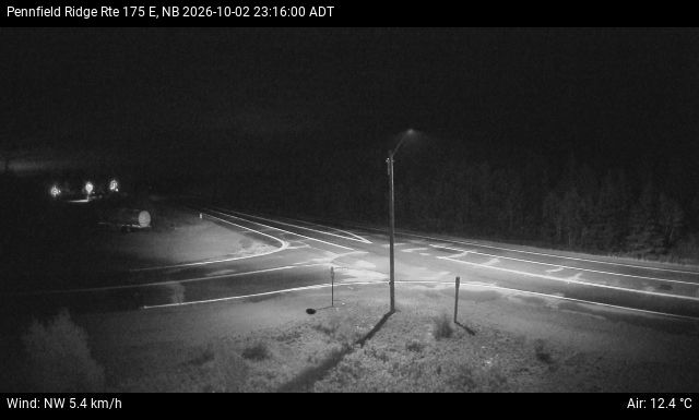 Web Cam image of Pennfield Ridge (NB Highway 175)