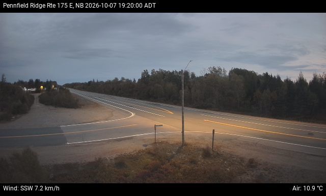 Web Cam image of Pennfield Ridge (NB Highway 175)