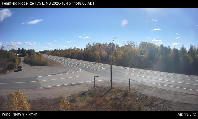 Web Cam image of Pennfield Ridge (NB Highway 175)