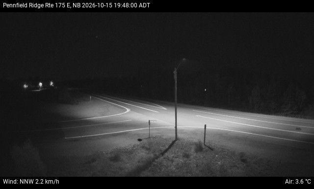 Web Cam image of Pennfield Ridge (NB Highway 175)