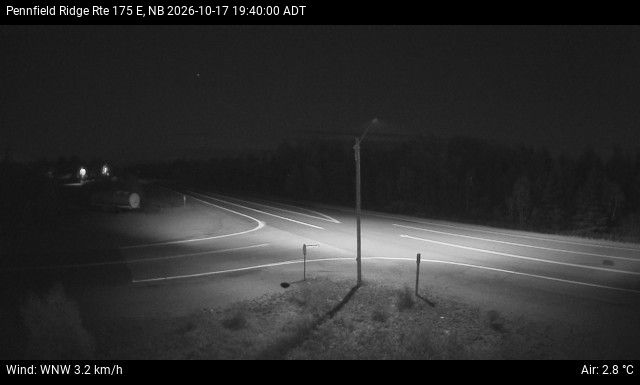 Web Cam image of Pennfield Ridge (NB Highway 175)