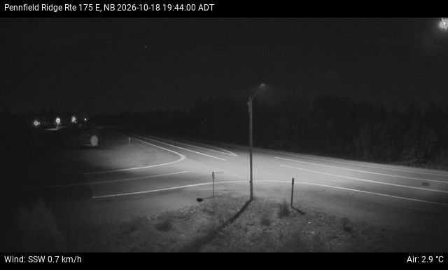 Web Cam image of Pennfield Ridge (NB Highway 175)