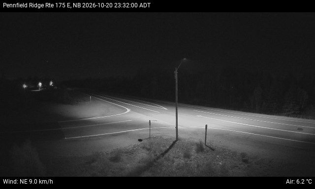 Web Cam image of Pennfield Ridge (NB Highway 175)