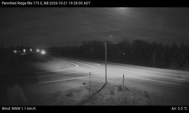 Web Cam image of Pennfield Ridge (NB Highway 175)