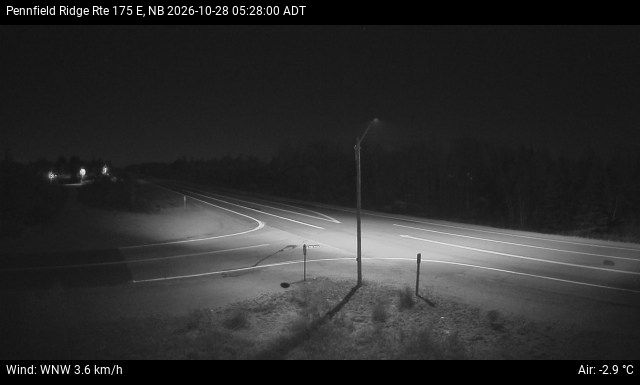 Web Cam image of Pennfield Ridge (NB Highway 175)