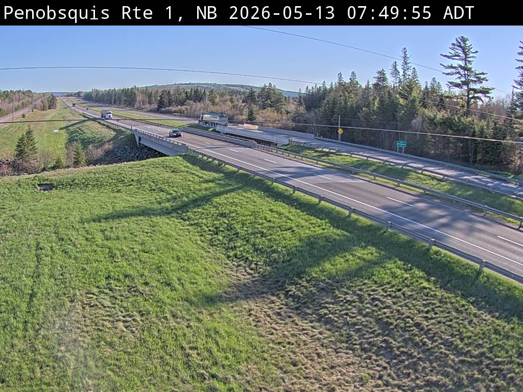 Web Cam image of Penobsquis (NB Highway 1)