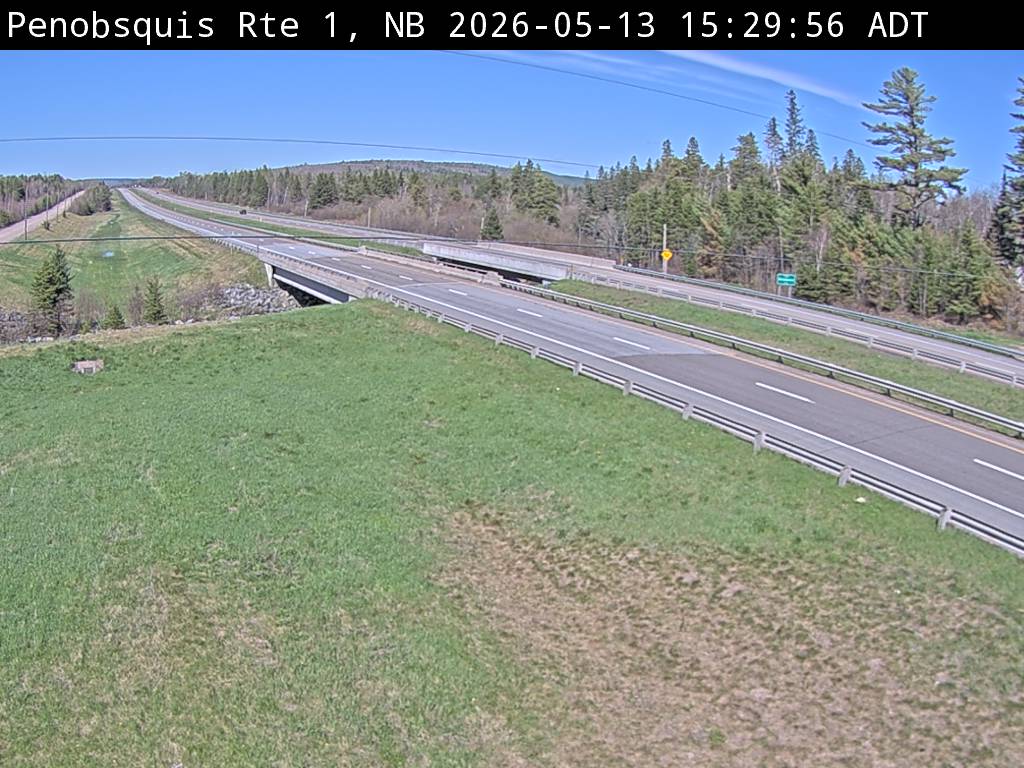 Web Cam image of Penobsquis (NB Highway 1)