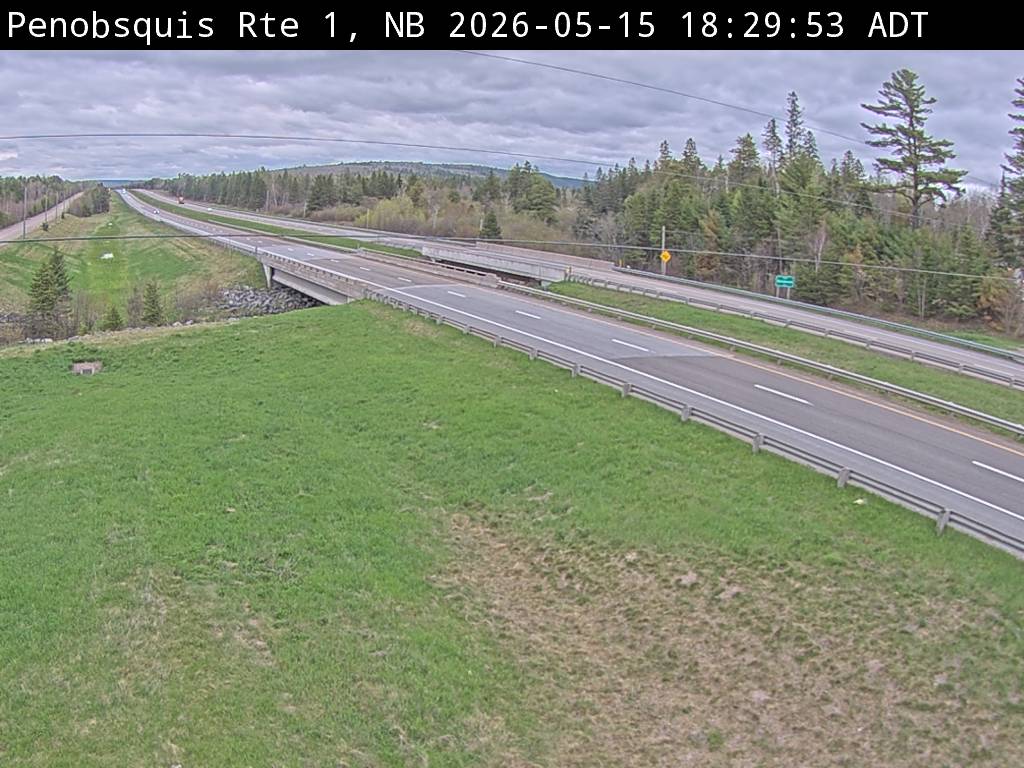 Web Cam image of Penobsquis (NB Highway 1)