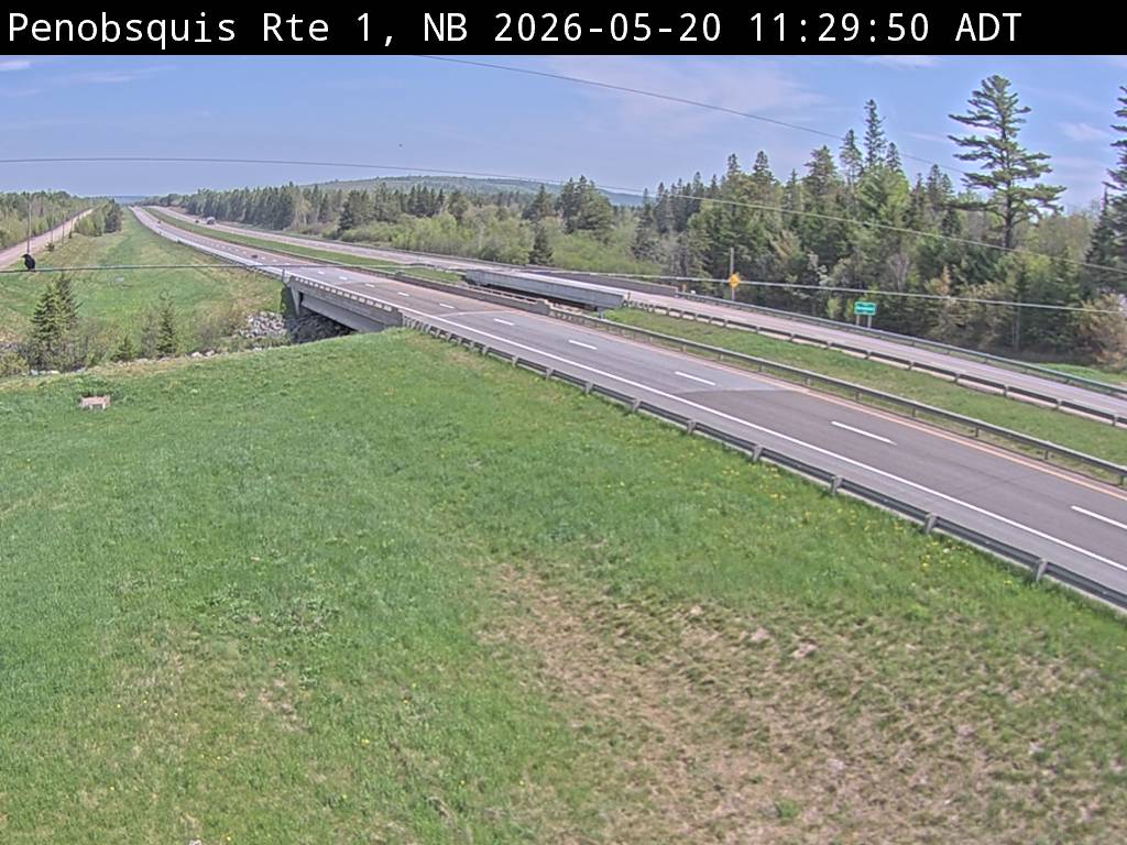 Web Cam image of Penobsquis (NB Highway 1)